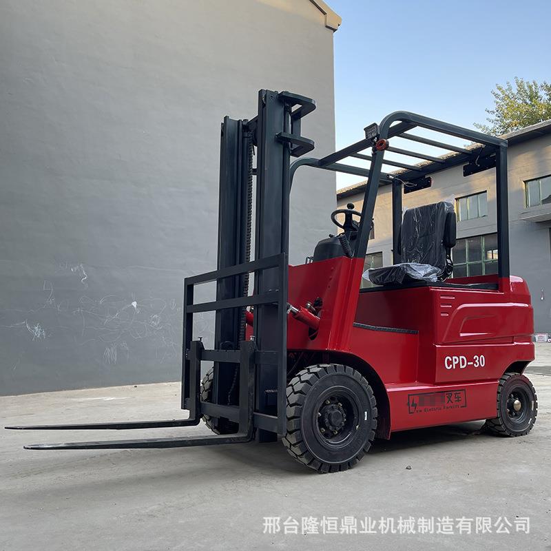 装车卸货升降液压吨堆高电动叉车仓库车间前移座驾式电动叉车