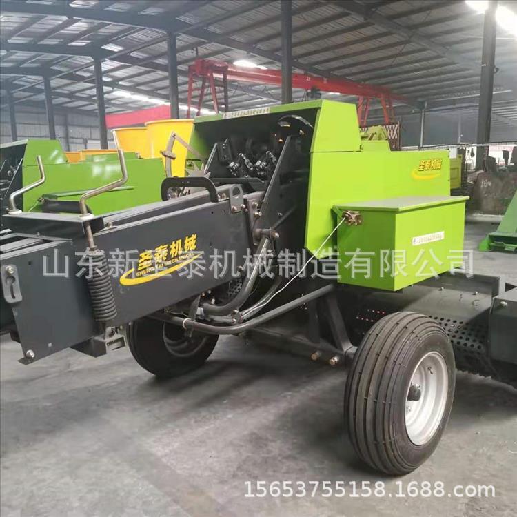 方捆多次除尘秸秆粉碎打捆机玉米秆捡拾方捆打捆机