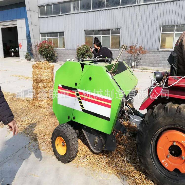 捡拾打捆机农用玉米秸秆麦秸牧草小型自动捡拾打捆机全国发货