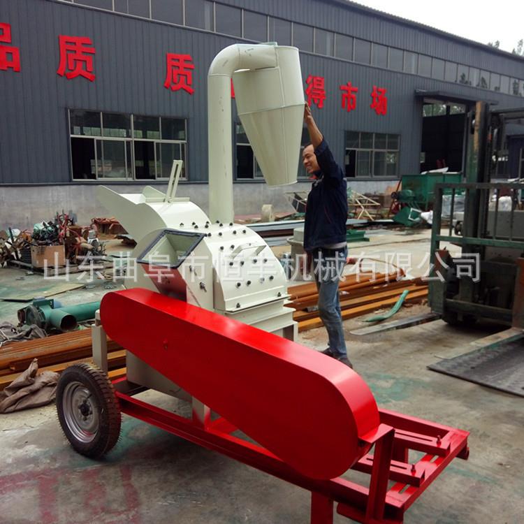 辽宁废旧木材粉碎机大型原木粉碎机生产加工设备