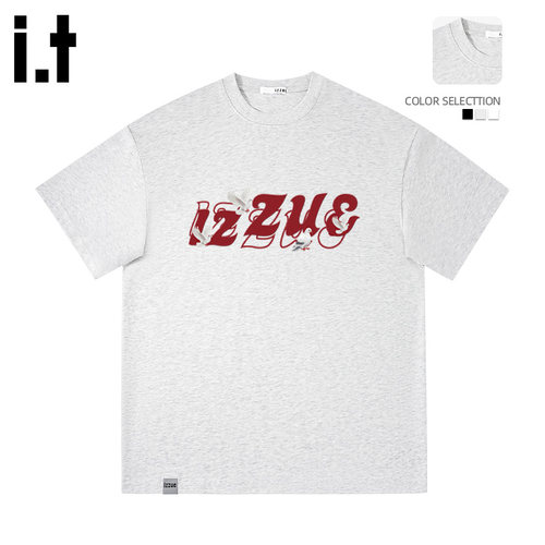 itizzue纯棉重磅短袖T恤男
