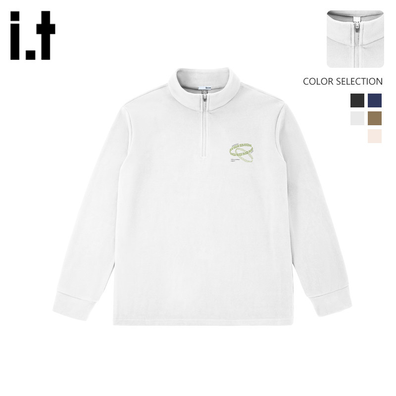 it izzue半拉链打底衫男冬季加绒保暖秋衣男款长袖t恤内搭上衣厚,男装,T恤,淘宝优惠券,粉丝福利购,淘宝优惠卷