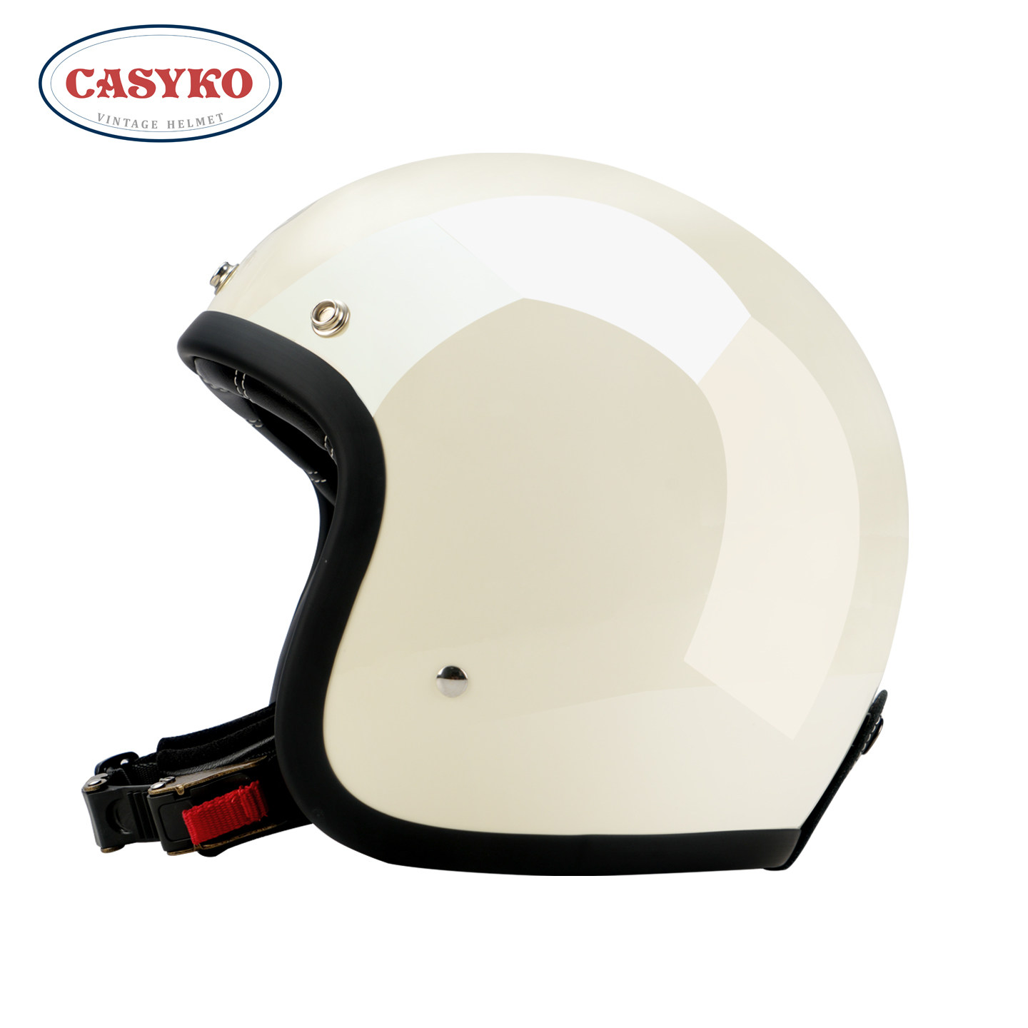 CASYKO复古摩托车巡航头盔冬季