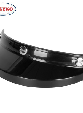 CASYKO咖士科复古头盔帽檐巡航摩托车全盔四分之三盔半盔通用遮阳