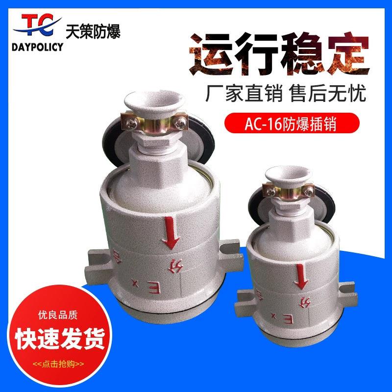 供应AC-16防爆插销防爆弱电插座220V80V防爆插座防爆插头