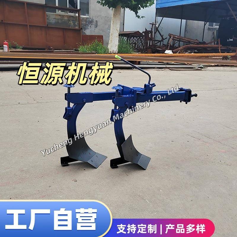 手扶拖拉机双铧犁农用深耕翻土犁小型耕地铧式犁