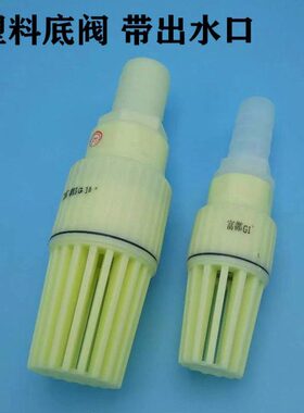 水泵底阀螺纹内丝软管直插防倒流止回阀花篮1寸2寸3寸4寸富都牌