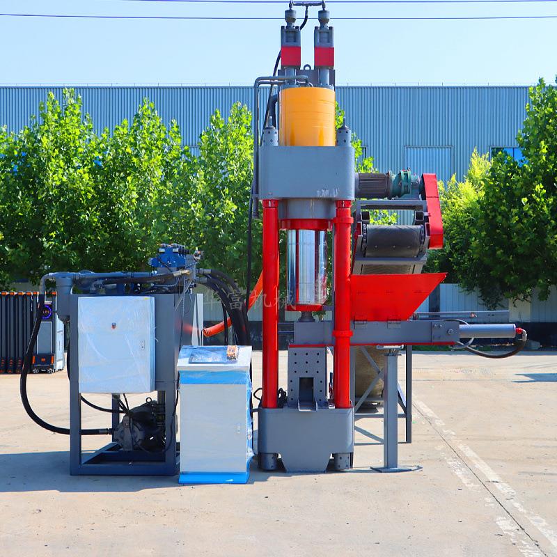 铸造铁销压饼机铁炮花压饼脱油机铜粉压饼机厂家