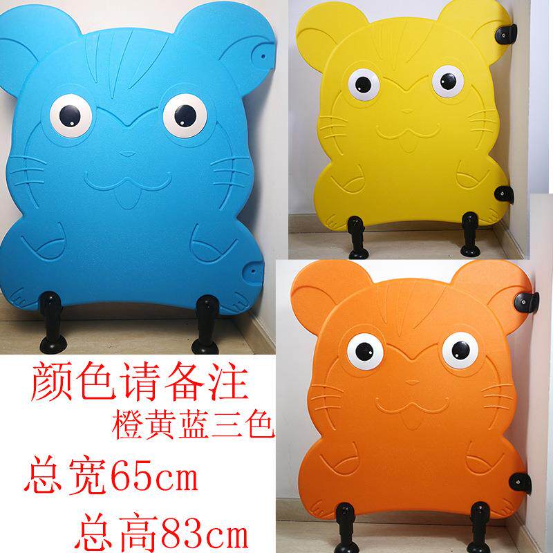 幼儿园厕所挡板卫生间隔断厕所小便蹲坑挡板儿童卡通防水塑料隔板