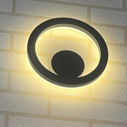LED户外壁灯压铸铝外壳室外灯具别墅小区庭院灯工程亮化灯现代