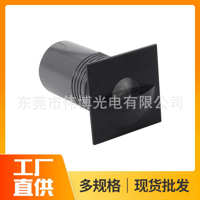户外广场LED防眩光圆形埋地灯公园过道景观装饰照明灯方形地埋灯