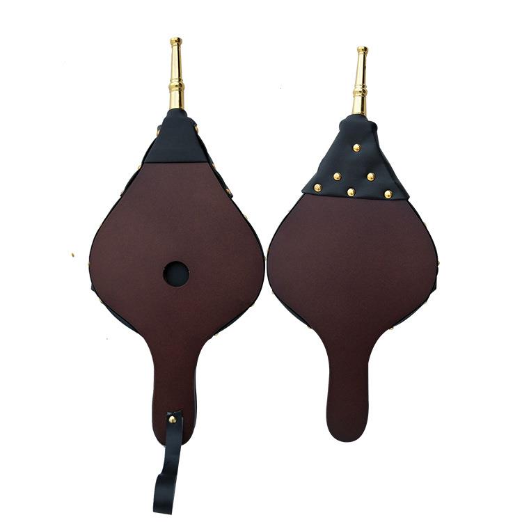 生火吹风机迷你手动式鼓风机木制壁炉工具皮烧烤环保风箱