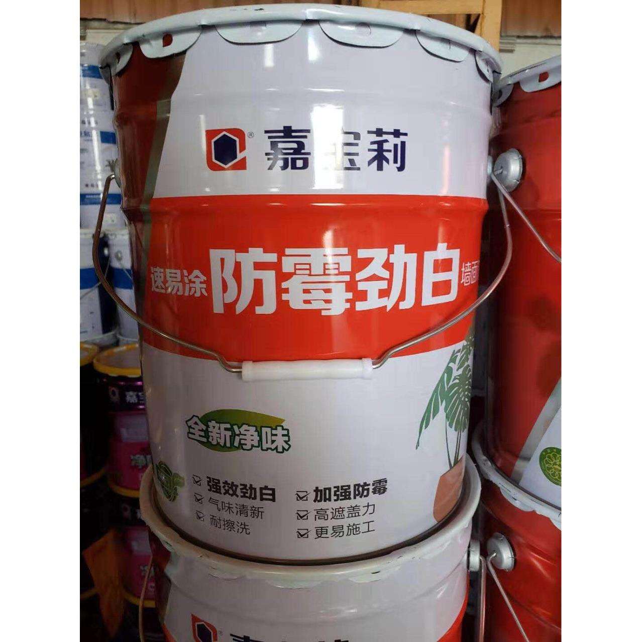 厂价直销环保油漆腻子粉防水涂料嘉宝莉乳胶漆内墙漆 外墙漆
