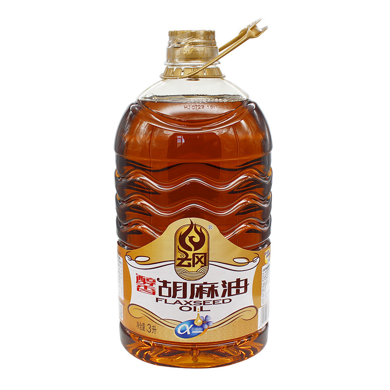 云冈醇香胡麻油3L亚麻籽油