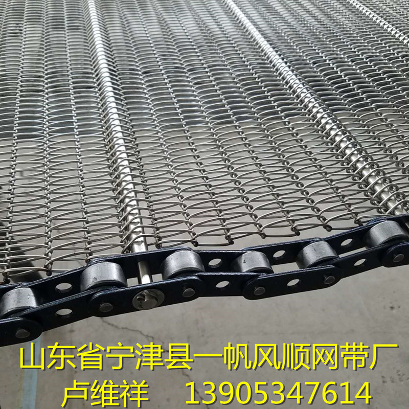 不锈钢链条式耐高温烘干机网带