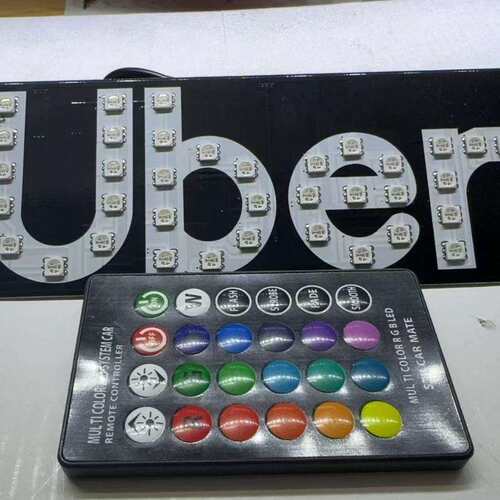 uber车内灯LYFT车灯GRAB车灯遥控多色灯