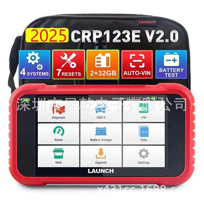海外版 LAUNCH X431 CReader CRP123E CRP123i V2.0 OBD2 Scanner