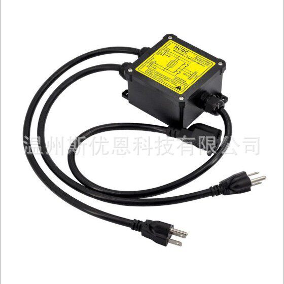 RV转化开关三个插头 15A转换开关 AC120V 15Amp