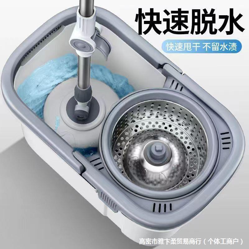旋转拖把免手洗2021新款家用一拖净平板吸水拖懒人拖布拖地神弘智