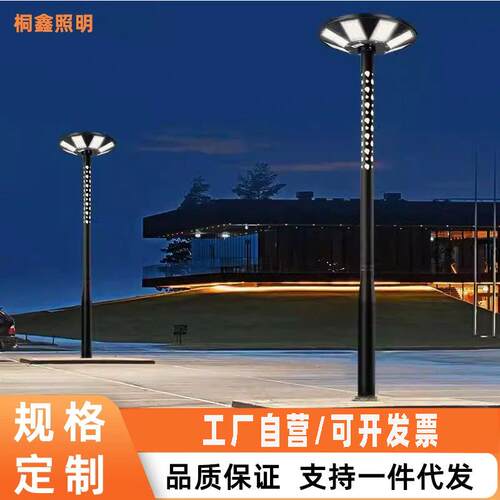 太阳能路灯户外超亮家用庭院灯小区公园景观灯农村花园别墅高杆灯
