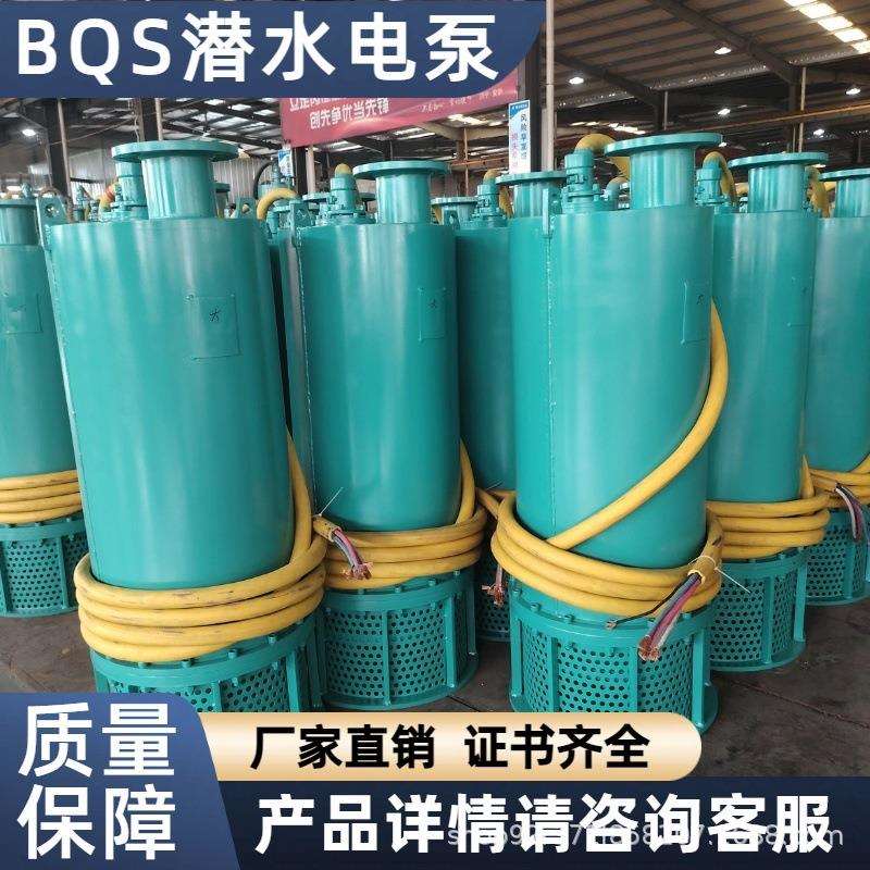 煤安证防爆潜水泵矿用隔爆型排污排沙潜水泵矿用潜水BQS20-80-15