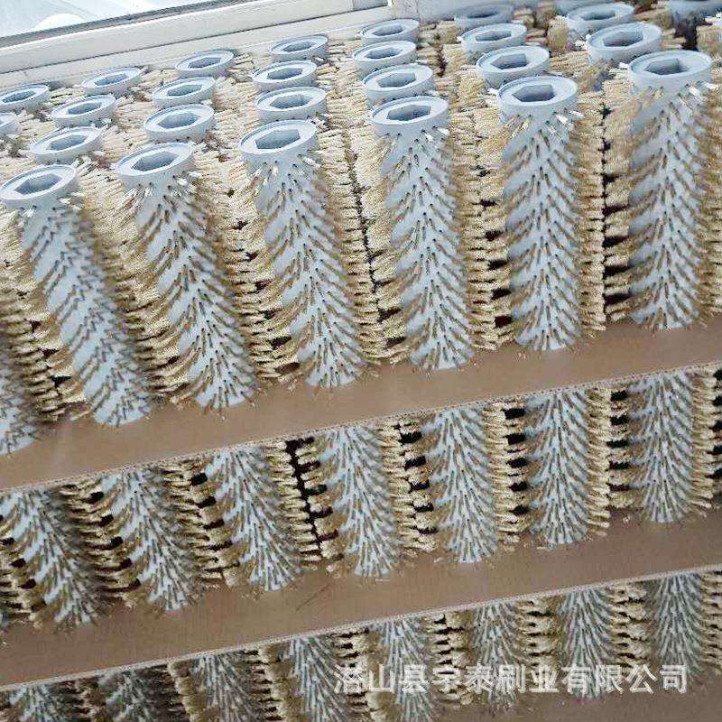 厂家直销多种 钢丝毛刷轮 不锈钢丝轮 工业去毛刺毛刷轮