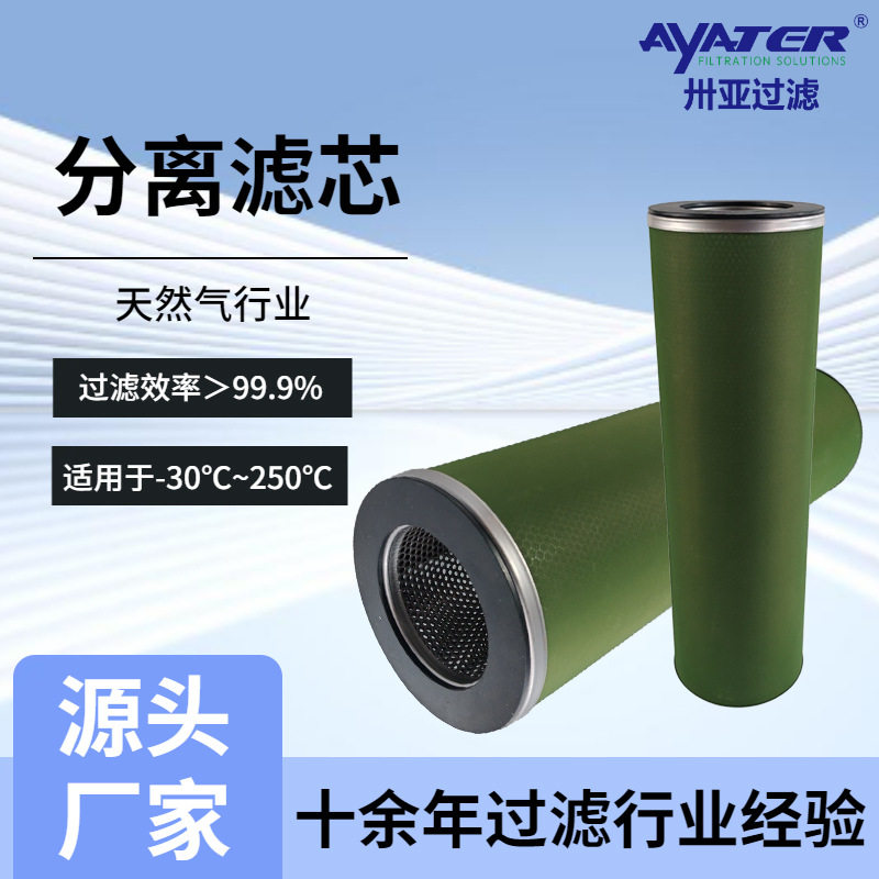 航空煤油加油车聚结分离滤芯