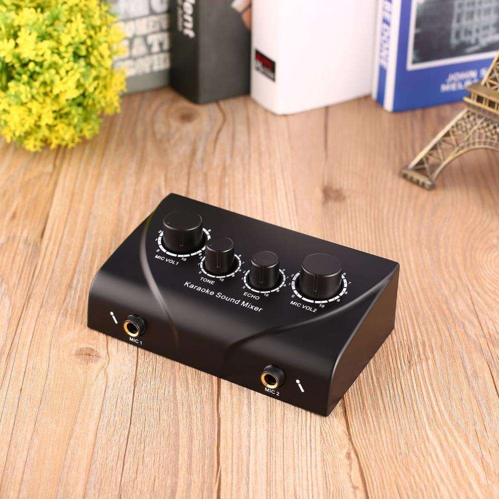 厂家MINI 迷你家用卡拉ok混响器 ，混频器， 效果器 HD-N3音响