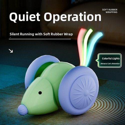 猫玩具智能电动老鼠汽车有趣猫球自我快乐和无聊救济宠物汽车猫宠