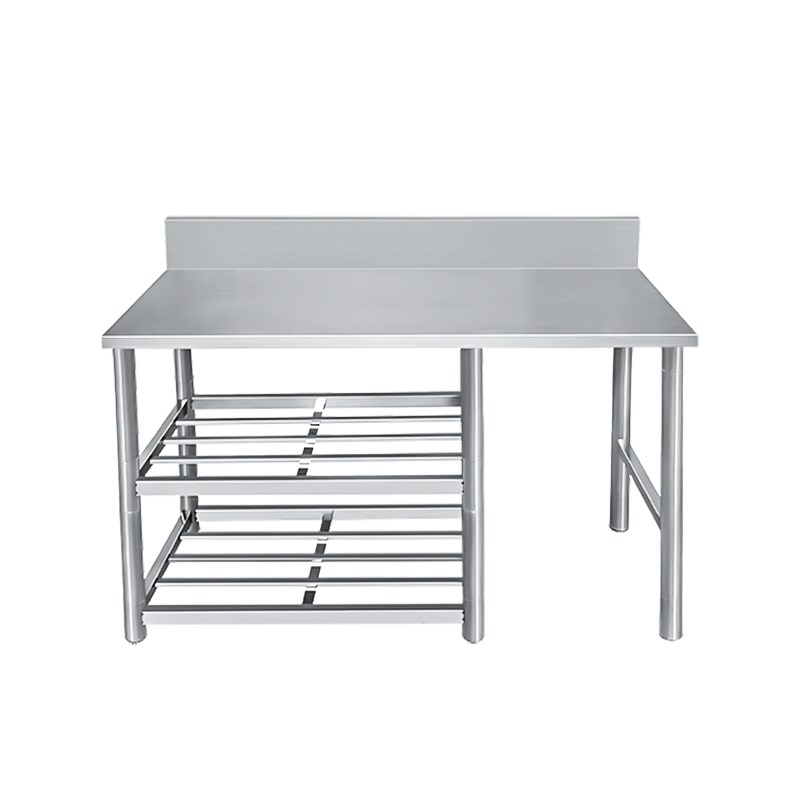 不锈钢煤气灶置物架工作台厨房置物架三层家用多功能落地操作台