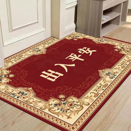 欧式进门地垫入户玄关门垫家用地毯防滑垫门口特价清仓处理尾货