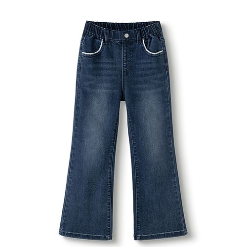 采购产品女孩牛仔裤,中型和大型儿童的裤子,秋季服装,2025新的儿