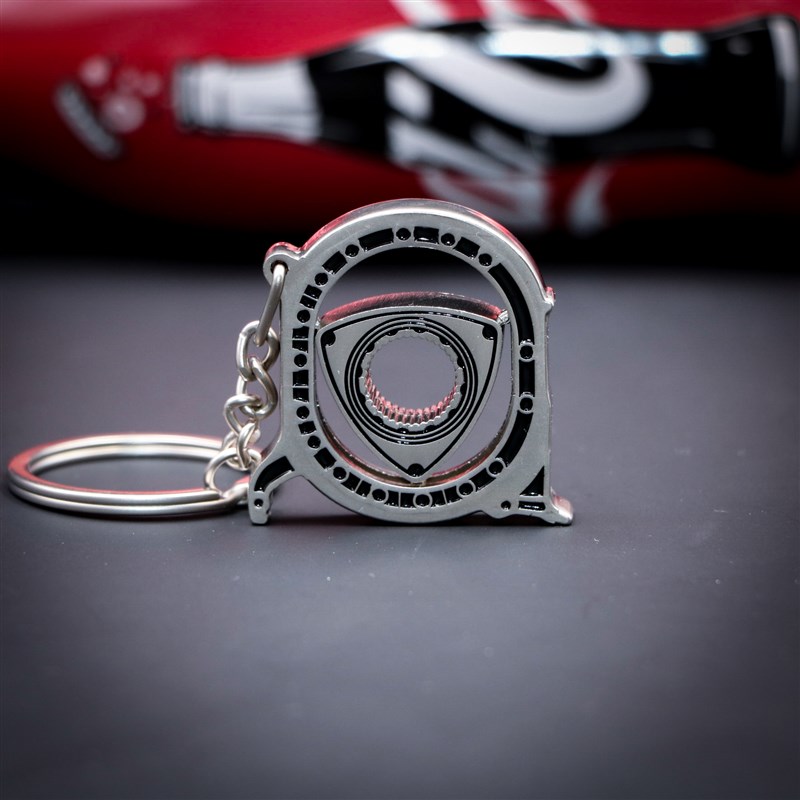 马自转子发动机模型钥匙扣汽车引擎车迷链个性挂件潮流金属创意