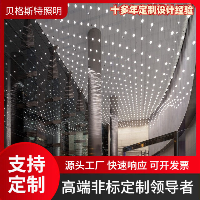 吊顶商场装饰灯具婚庆水晶酒店大厅别墅吊灯楼盘沙盘灯玻璃球吊灯