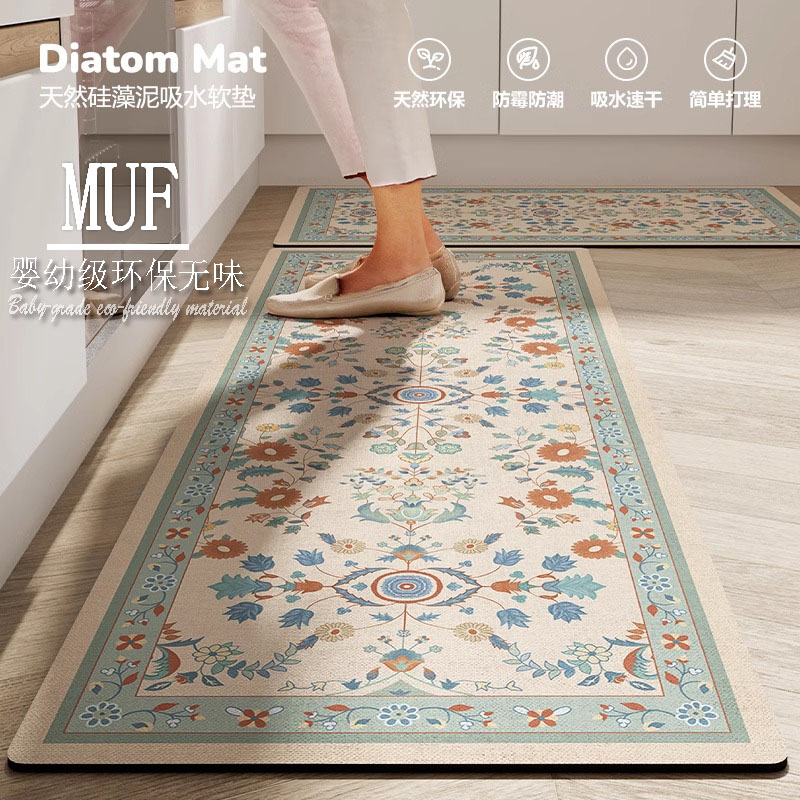 德国厨房地垫硅藻泥防滑吸水垫