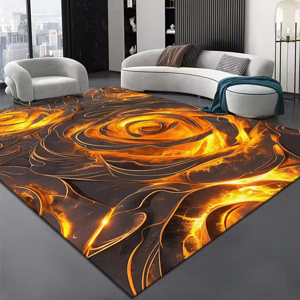 轻奢客厅地毯沙发家用脚垫