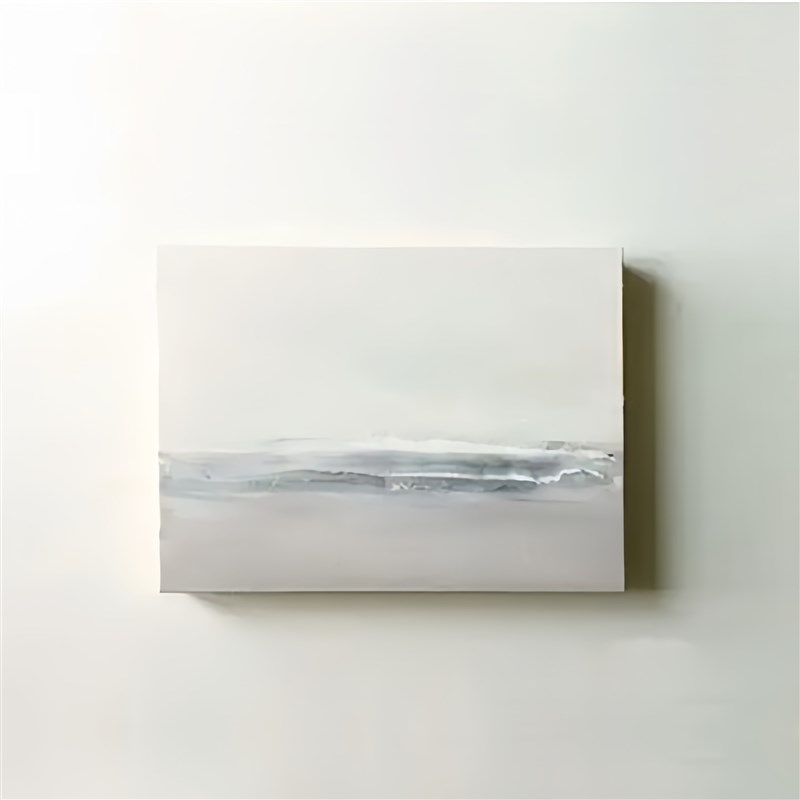 莫兰迪装饰画简约高级灰中式艺术侘寂风挂画复古墙面卧室客厅壁画