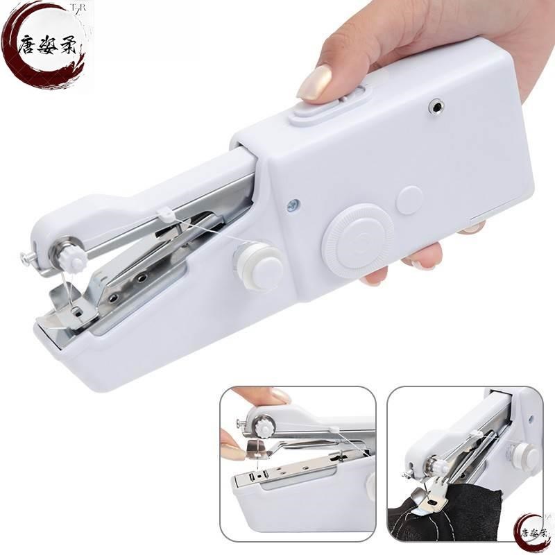 家用手持电动缝纫机多功能可携式迷你小型简易吃厚DIY手工缝纫机