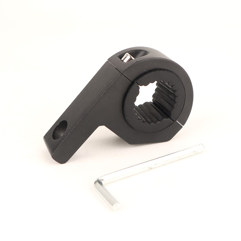 摩托车射灯支架保险杠护杠改装夹具前杠圆管铝合金固定管夹配件