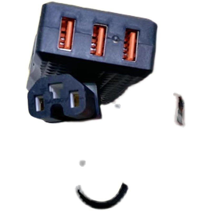 车载通用电动车手机充电器快充电瓶转换器USB接插头12v48v72v转5V