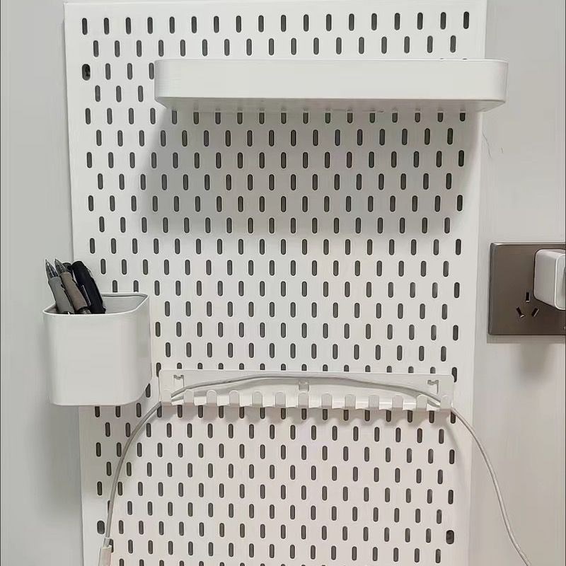 可定制长孔金属洞洞板置物架柜内戴森收纳