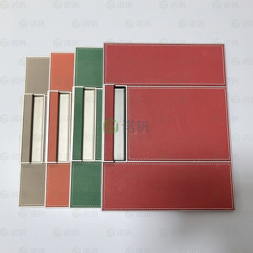 轻奢皮革衣柜拉手Poliform定制皮质衣橱别墅大户型高端合金包边