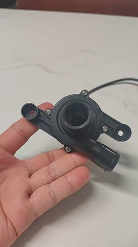 DC12V-50W智能马桶u型水箱专用增压泵,锁两颗螺丝的线头是两针