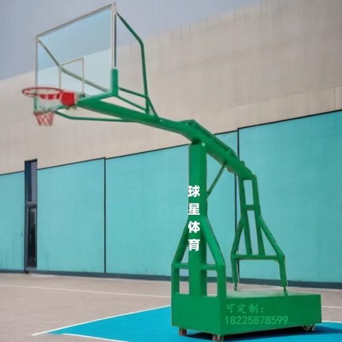 篮球架球星珠海中山房山篮球架标准通州门头沟地埋式移动篮球架