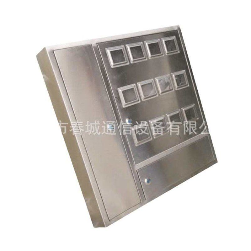 装定明装计量单相电表 表三门不锈钢箱箱 做配电不锈钢抄配电暗箱