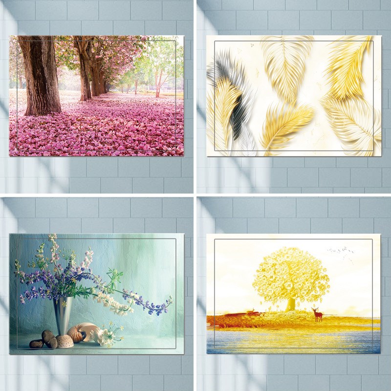 3D立体电表箱装饰画贴纸自粘墙纸电闸开关配电箱遮挡箱墙贴画南舟