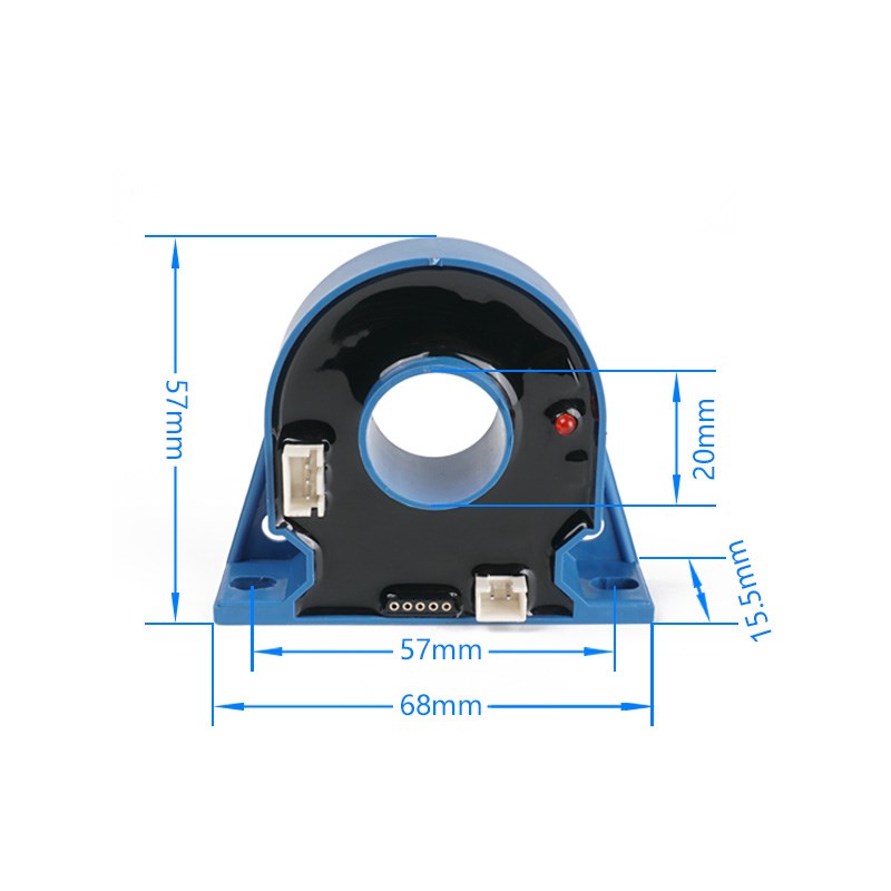 H68B 库仑计模块 电动车 房车 AGV智能机器人电池管理  带485通讯