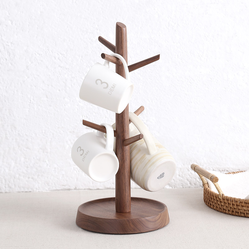 杯架子家用水杯沥水置物架创意咖啡茶杯架玻璃马克杯挂架轻奢倒挂