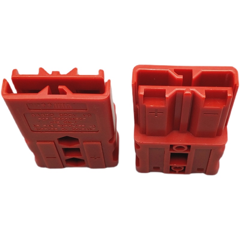 洗地机 手推式扫地机充电器插头 锂电池插座 红色50a600v替SBS50A