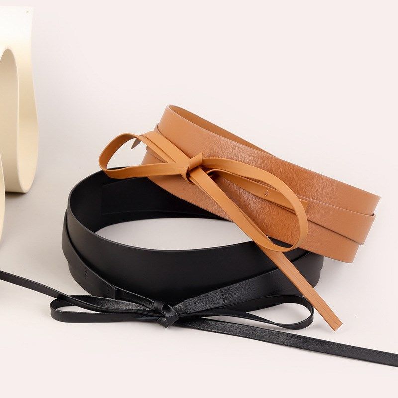 真皮女士腰带小众设计时尚装饰韩版腰封优雅束腰宽皮带女工厂现货